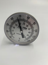 Stainless Steel Thermometer 3" dial, 8" stem